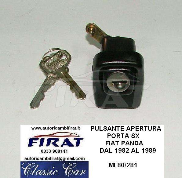 PULSANTE APERTURA PORTA FIAT PANDA 82-89 SX